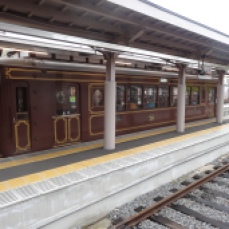 Tram to Arashiyama