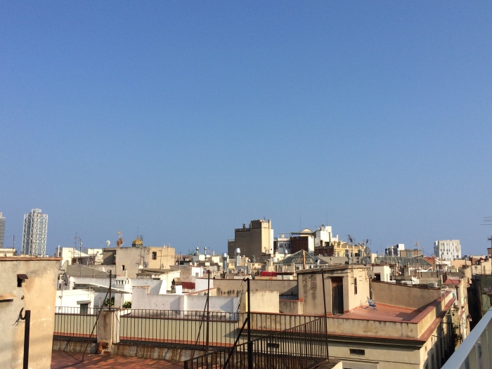 View from the rooftop - Ciutat de Barcelona